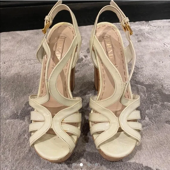 PRADA PLATFORM SANDALS - Picture 1 of 4